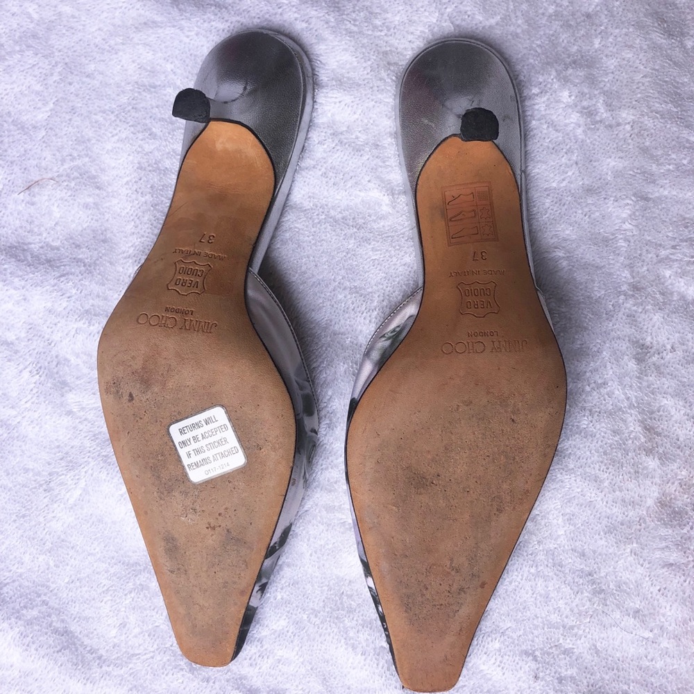 Jimmy Choo for Anya Hindmarch Size 7 Kitten Heel - Picture 3 of 6